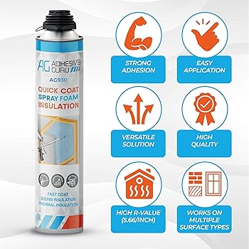 Spray Insulation Jacket & Pants サイズS Amazon.com: Adhesive Guru Spray Foam Insulation Kit (6 x